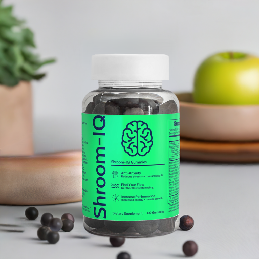 ShroomIQ Mushroom Gummies Nutric