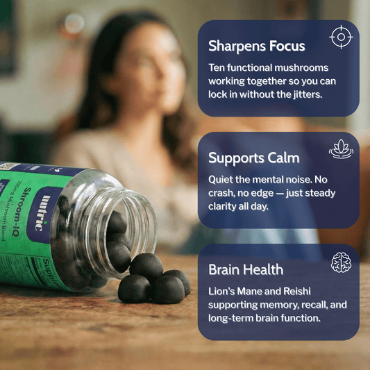 Shroom - IQ Gummies - Mushroom Supplement | Nutric