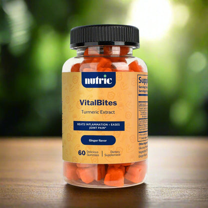 VitalBites Turmeric Gummies - Natural Extracts | Nutric