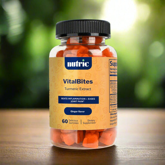 VitalBites Turmeric Gummies - Natural Extracts | Nutric